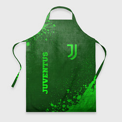 Фартук Juventus - green gradient вертикально