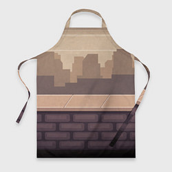 Фартук кулинарный Смотровая площадка, цвет: 3D-принт