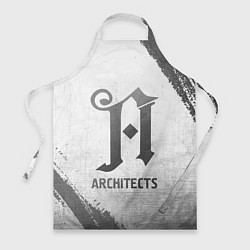 Фартук кулинарный Architects - white gradient, цвет: 3D-принт