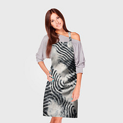 Фартук кулинарный Текстура гранж - абстрактные линии, цвет: 3D-принт — фото 2