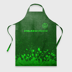 Фартук кулинарный Volkswagen - green gradient посередине, цвет: 3D-принт