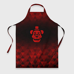 Фартук FNAF red poly