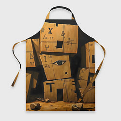 Фартук Глаза в каменных домах