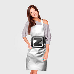 Фартук кулинарный Zotye white poly, цвет: 3D-принт — фото 2