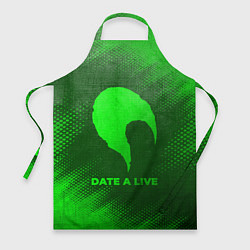 Фартук кулинарный Date A Live - green gradient, цвет: 3D-принт