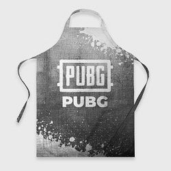 Фартук кулинарный PUBG - grey gradient, цвет: 3D-принт