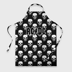 Фартук AC DC rock skull