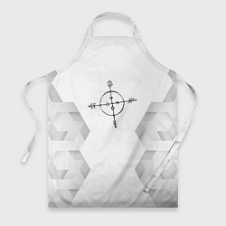 Фартук кулинарный Megadeth white poly, цвет: 3D-принт