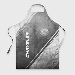 Фартук кулинарный Chrysler - grey gradient вертикально, цвет: 3D-принт