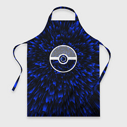 Фартук кулинарный Pokemon blue energy, цвет: 3D-принт