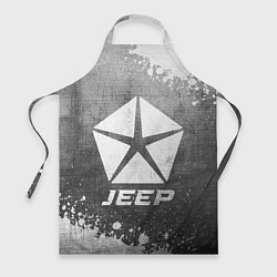 Фартук кулинарный Jeep - grey gradient, цвет: 3D-принт