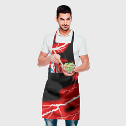 Фартук кулинарный NBA шторм, цвет: 3D-принт — фото 2