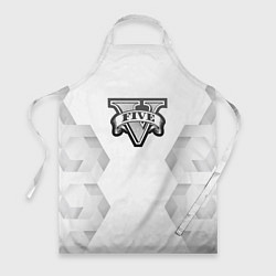 Фартук кулинарный GTA white poly, цвет: 3D-принт