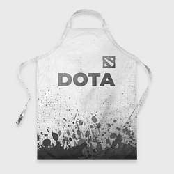 Фартук кулинарный Dota - white gradient посередине, цвет: 3D-принт