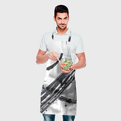 Фартук кулинарный Графичная абстракция, цвет: 3D-принт — фото 2