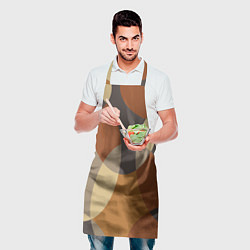 Фартук кулинарный Графические цветные текстуры и паттерны, цвет: 3D-принт — фото 2