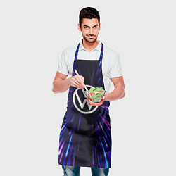Фартук кулинарный Volkswagen neon energy, цвет: 3D-принт — фото 2