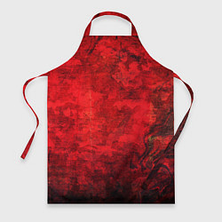 Фартук Абстракция - red shabby wall