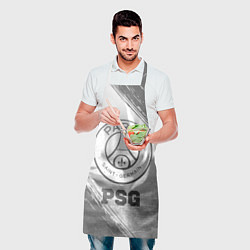 Фартук кулинарный PSG - white gradient, цвет: 3D-принт — фото 2