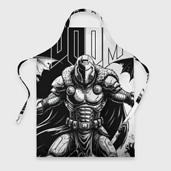 Фартук кулинарный Doom guy and demons, цвет: 3D-принт