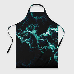 Фартук Lightning light blue glow