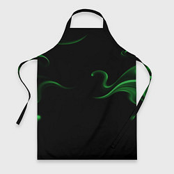 Фартук кулинарный Color green abstraction, цвет: 3D-принт