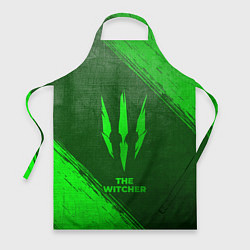 Фартук The Witcher - green gradient