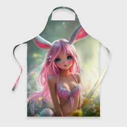 Фартук Девушка с ушками зайца