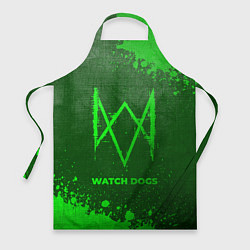 Фартук Watch Dogs - green gradient