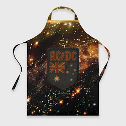Фартук ACDC в стиле нашивки