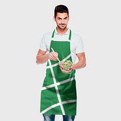 Фартук кулинарный Boston Celtics green, цвет: 3D-принт — фото 2