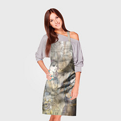 Фартук кулинарный Девушки стимпанк, цвет: 3D-принт — фото 2