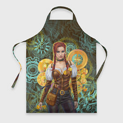 Фартук кулинарный Стимпанк приключения, цвет: 3D-принт