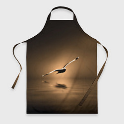 Фартук кулинарный Летящая птица, цвет: 3D-принт