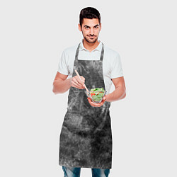 Фартук кулинарный Абстракция - rock section, цвет: 3D-принт — фото 2