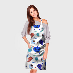 Фартук кулинарный Halloween white, цвет: 3D-принт — фото 2