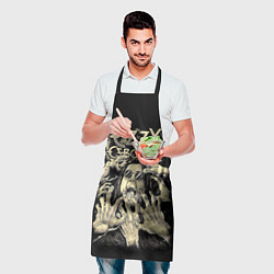 Фартук кулинарный Ozzy Osbourne - head and hands, цвет: 3D-принт — фото 2