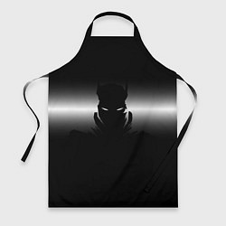 Фартук кулинарный Силуэт Бэтмена - градиент, цвет: 3D-принт