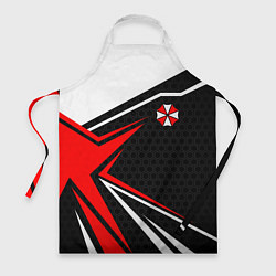Фартук кулинарный Umbrella - red uniform, цвет: 3D-принт