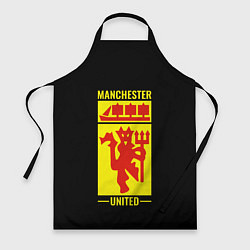 Фартук кулинарный Манчестер Юнайтед дьявол, цвет: 3D-принт