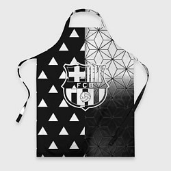 Фартук кулинарный Barcelona geometry black, цвет: 3D-принт