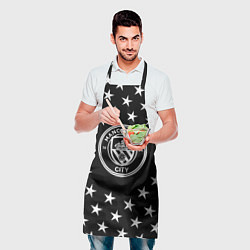 Фартук кулинарный Манчестер сити звезды, цвет: 3D-принт — фото 2