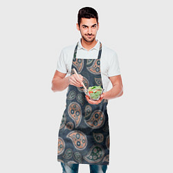 Фартук кулинарный Индийский деним, цвет: 3D-принт — фото 2