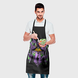 Фартук кулинарный Евангелион Модуль-01, цвет: 3D-принт — фото 2