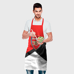 Фартук кулинарный Arsenal geometry sport, цвет: 3D-принт — фото 2