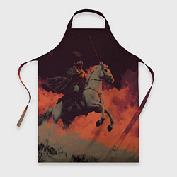 Фартук кулинарный Всадник на лошади, цвет: 3D-принт