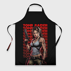 Фартук Лара с пушками в руках