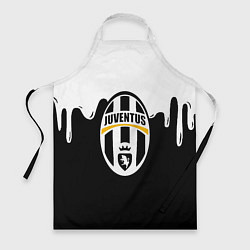 Фартук кулинарный Juventus капли красок, цвет: 3D-принт