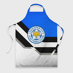 Фартук кулинарный Лестер сити геометрия полосы, цвет: 3D-принт