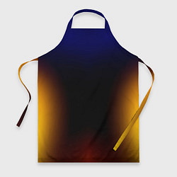 Фартук кулинарный Color black red blue, цвет: 3D-принт